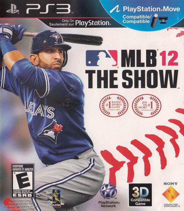 MLB 12: The Show box art for Playstation 3